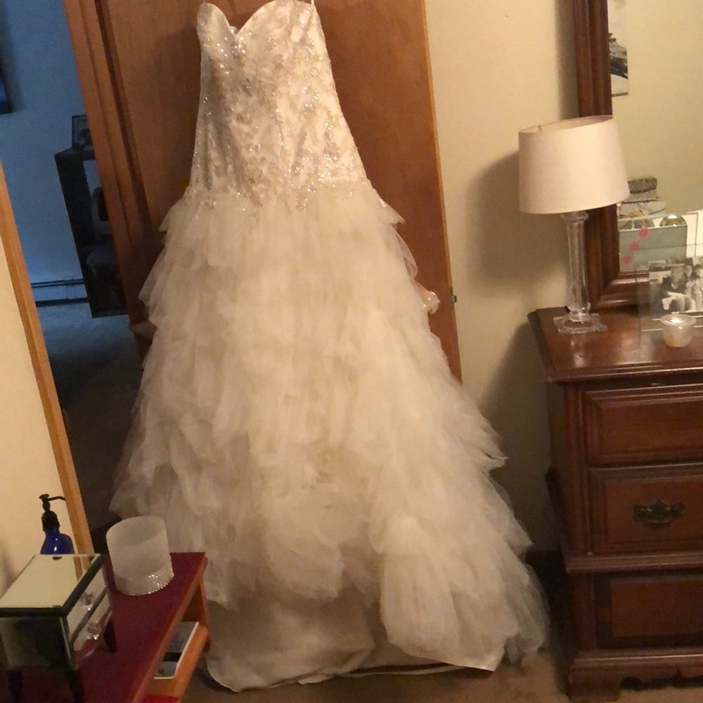 White princess wedding dress
